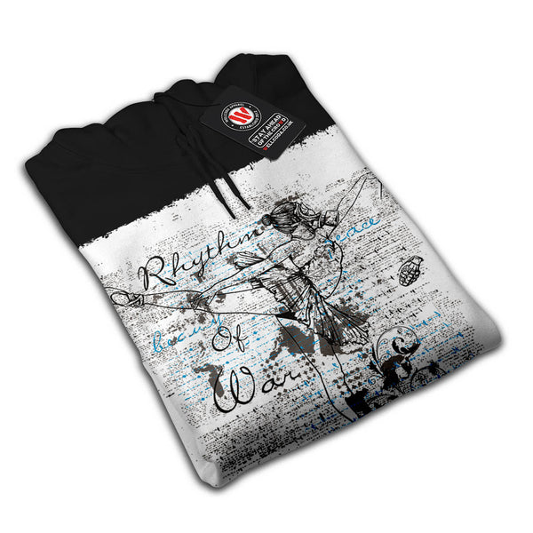 Rythym Of War Dancer Mens Hoodie