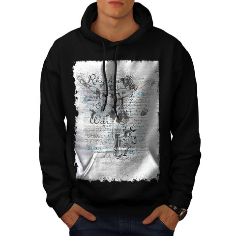 Rythym Of War Dancer Mens Hoodie