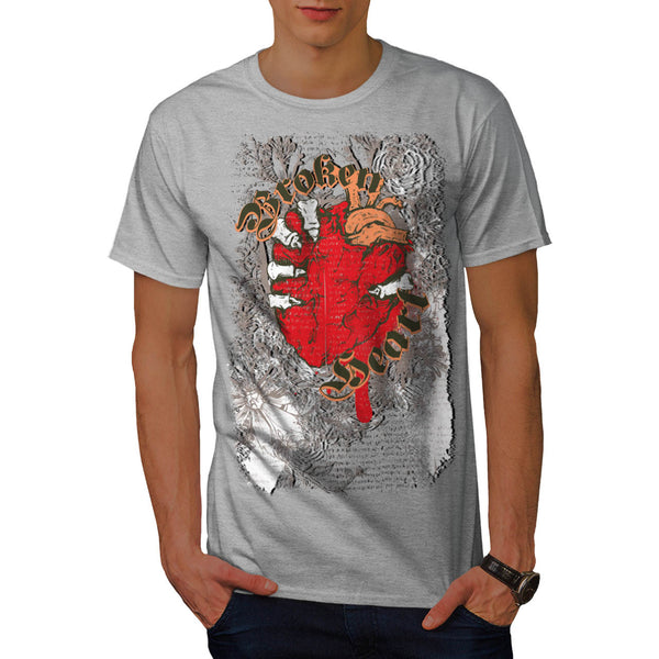 Broken Heart Lover Mens T-Shirt