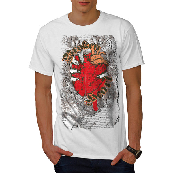 Broken Heart Lover Mens T-Shirt