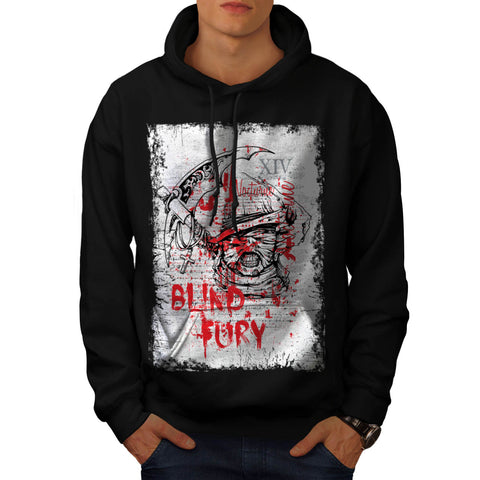 Blind Fury Gangster Mens Hoodie