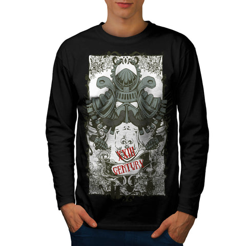 Old Century Knight Mens Long Sleeve T-Shirt