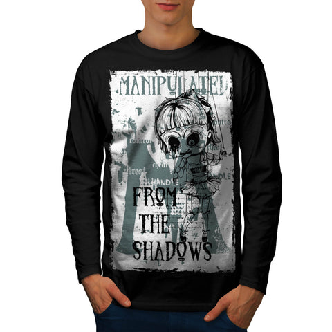 Manipulated Shadow Mens Long Sleeve T-Shirt