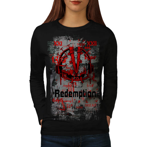 Redemption Dread USA Womens Long Sleeve T-Shirt