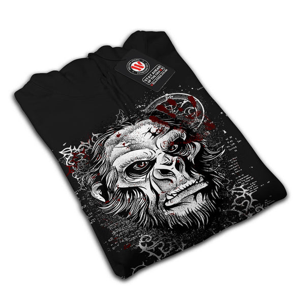 Monkey Uprising Fear Mens Hoodie