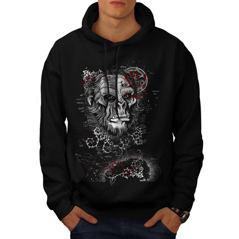 Monkey Uprising Fear Mens Hoodie