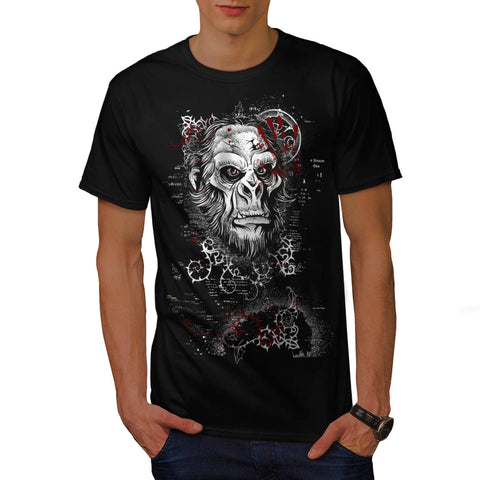 Monkey Uprising Fear Mens T-Shirt