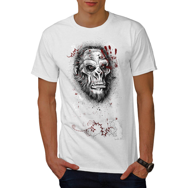 Monkey Uprising Fear Mens T-Shirt