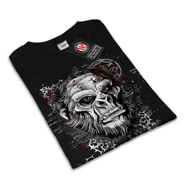 Monkey Uprising Fear Womens T-Shirt