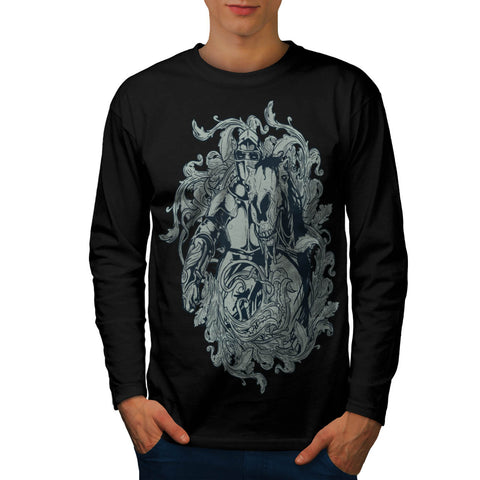 Knight Rider Armor Mens Long Sleeve T-Shirt