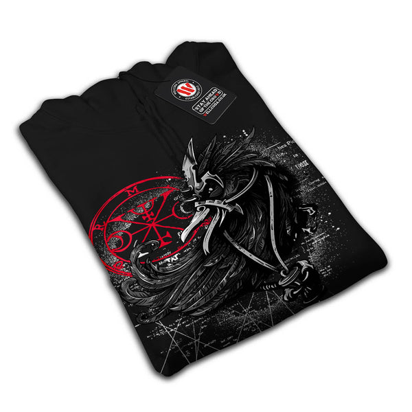Mythical Fire Bird Mens Hoodie