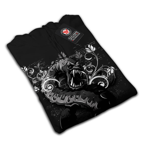 Nasty Evil Worm Face Mens Hoodie
