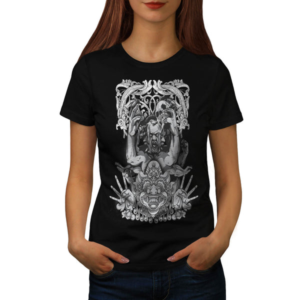 Master Of Grave Yard Womens T-Shirt