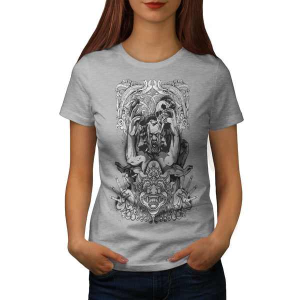 Master Of Grave Yard Womens T-Shirt
