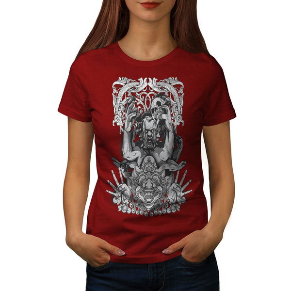 Master Of Grave Yard Womens T-Shirt