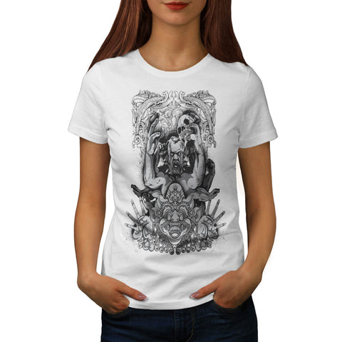 Master Of Grave Yard Womens T-Shirt