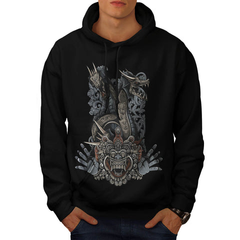 Oriental Dragon Myth Mens Hoodie