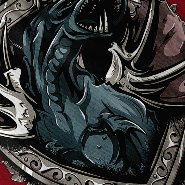 Dragon Shield Slayer Mens T-Shirt