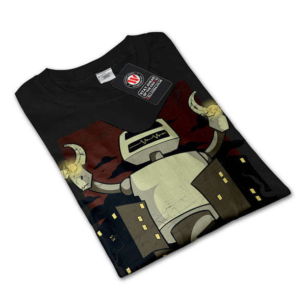 Invaders Outer Space Mens Long Sleeve T-Shirt