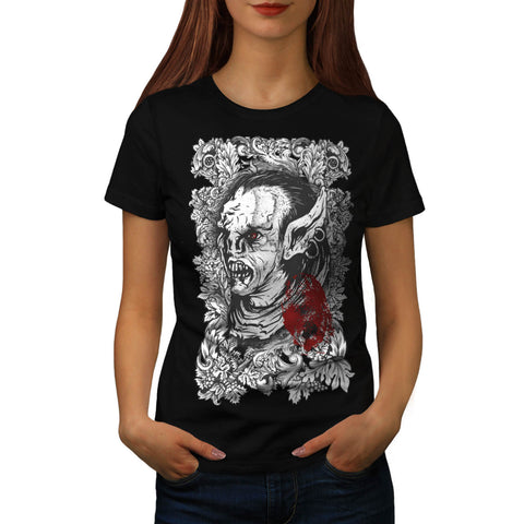 Ugly Zombie Terror Womens T-Shirt