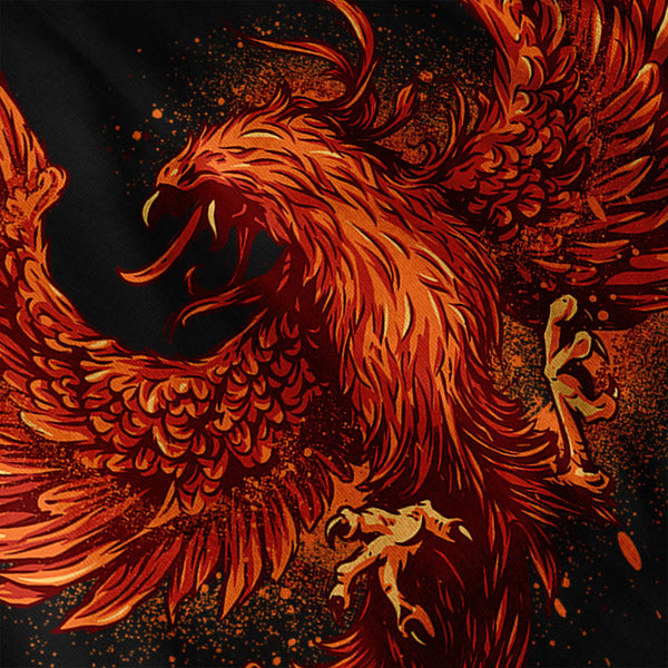 Mythical Fire Bird Mens Hoodie