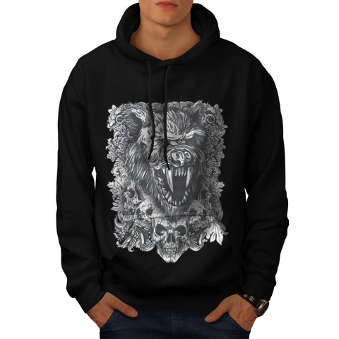 Cyclops Monster Fear Mens Hoodie