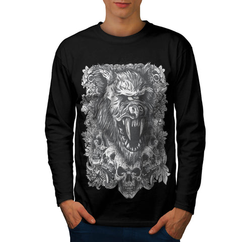 Cyclops Monster Fear Mens Long Sleeve T-Shirt