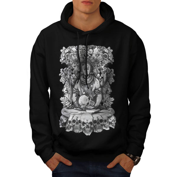 Buddha Evil Curse Mens Hoodie