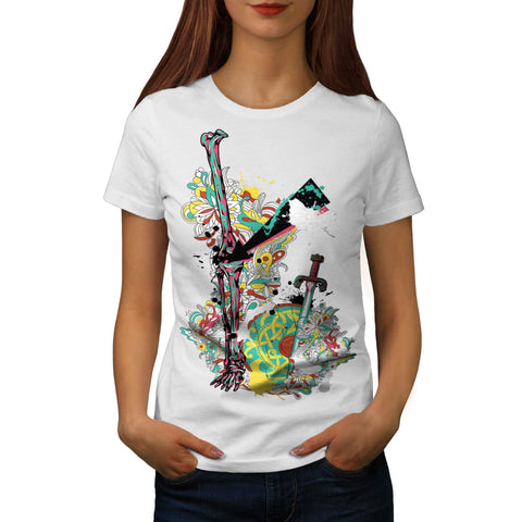 Crazy Death Ground Womens T-Shirt