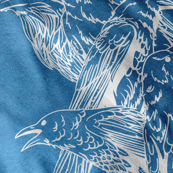 Four Scary Raven Womens T-Shirt