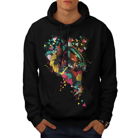 Skater Party Boy USA Mens Hoodie