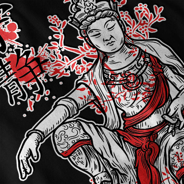 Buddha Goddess China Mens Hoodie