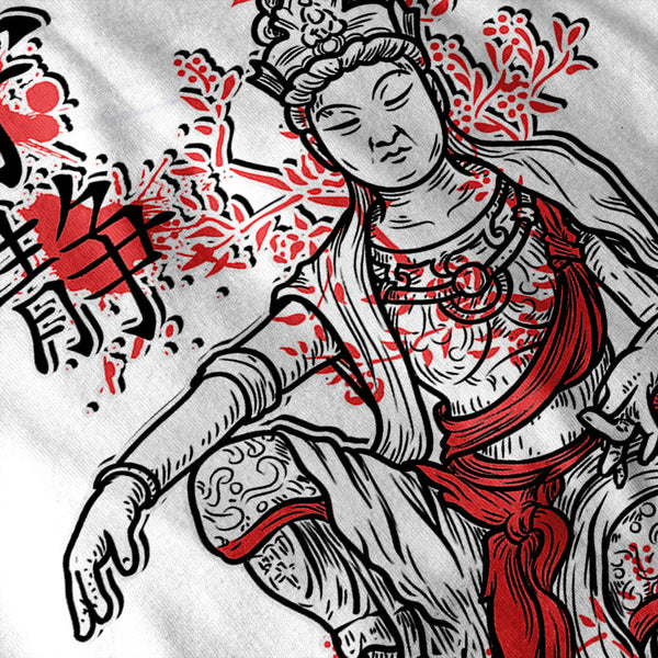 Buddha Goddess China Mens T-Shirt