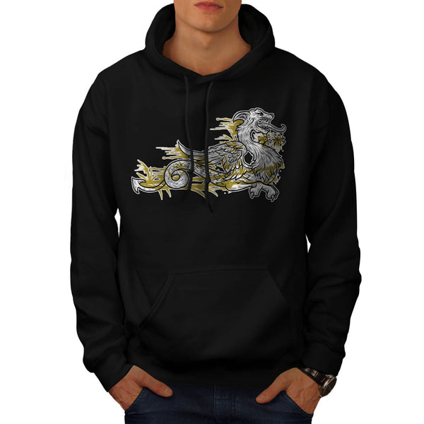Dragon Warrior Slay Mens Hoodie