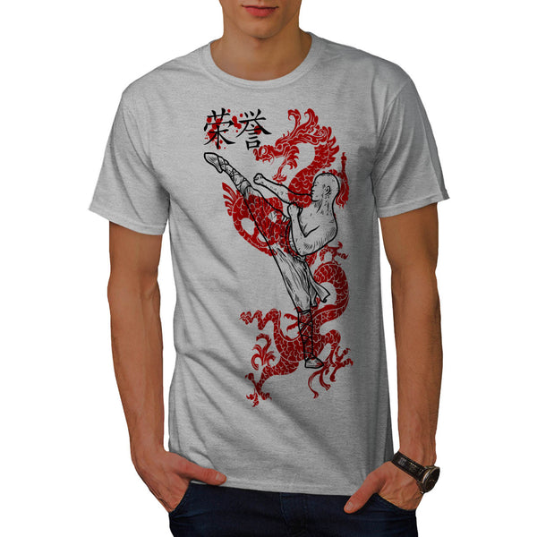 Ninja Dragon Warrior Mens T-Shirt