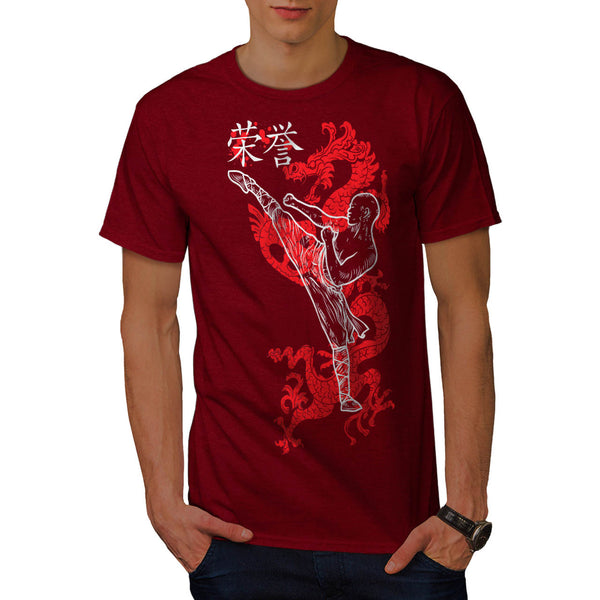 Ninja Dragon Warrior Mens T-Shirt