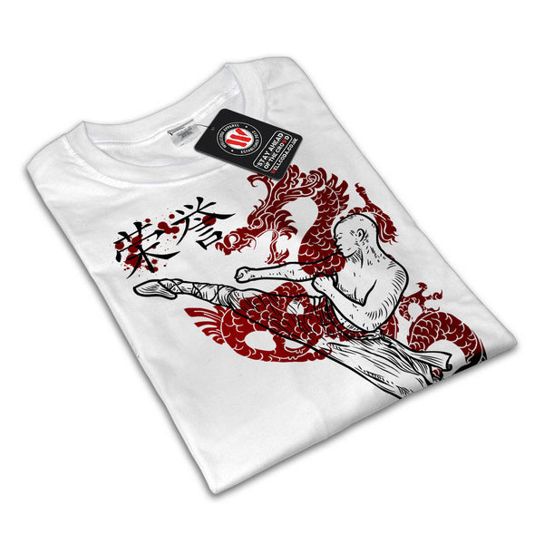 Ninja Dragon Warrior Womens T-Shirt