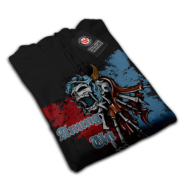 Monster Skull Demon Mens Hoodie