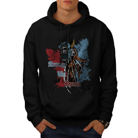 Monster Skull Demon Mens Hoodie