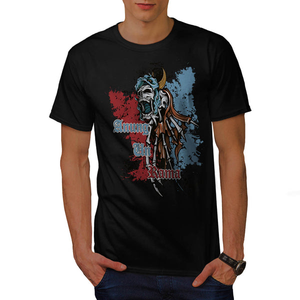 Monster Skull Demon Mens T-Shirt