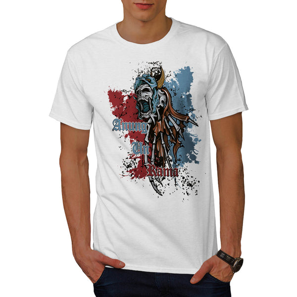 Monster Skull Demon Mens T-Shirt