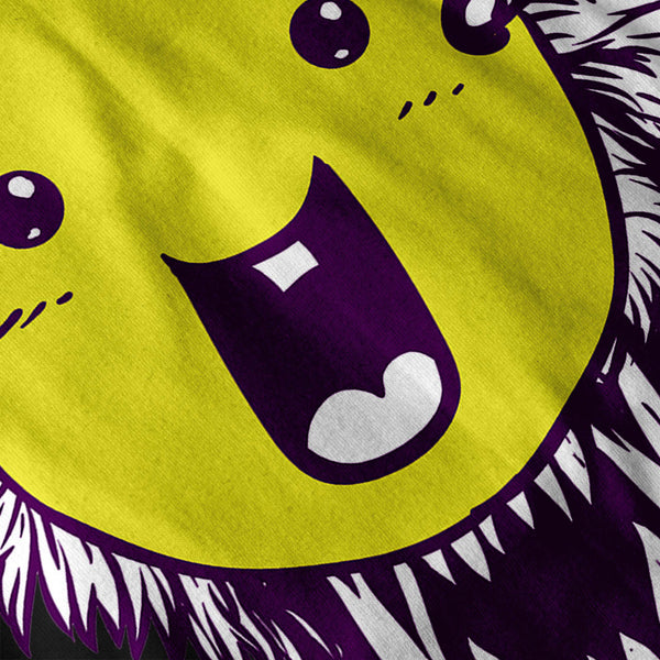 Tiger Smiley Mash Up Mens Hoodie