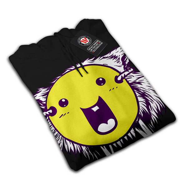 Tiger Smiley Mash Up Mens Hoodie