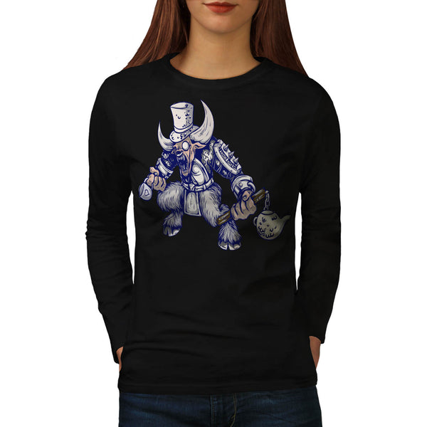 Fantasy Epic Troll Womens Long Sleeve T-Shirt