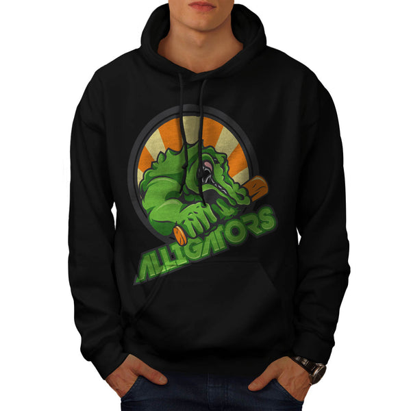 Alligator Invasion Mens Hoodie