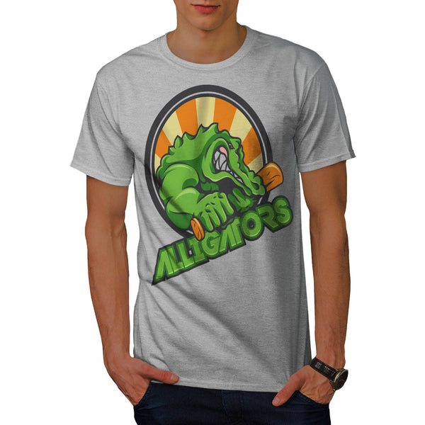 Alligator Invasion Mens T-Shirt