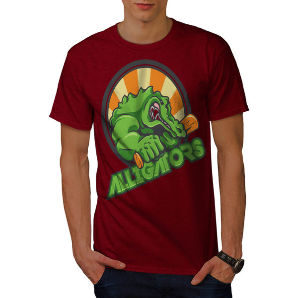 Alligator Invasion Mens T-Shirt