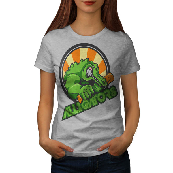 Alligator Invasion Womens T-Shirt