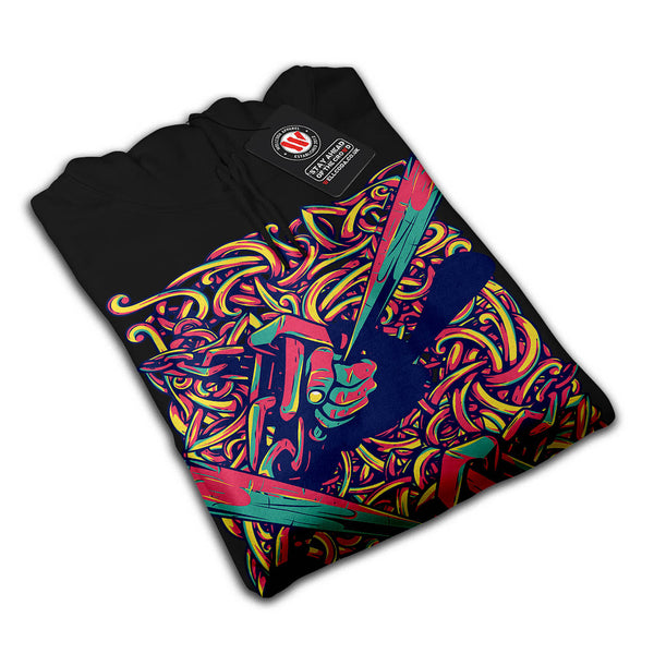 Violence At Clubbing Mens Hoodie