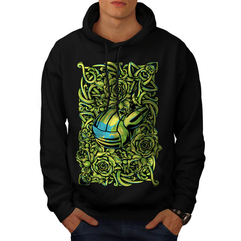Crazy Bullet Ball Mens Hoodie